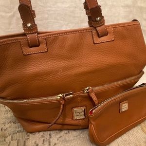 Dooney & Bourke Leather Tote With Wallet